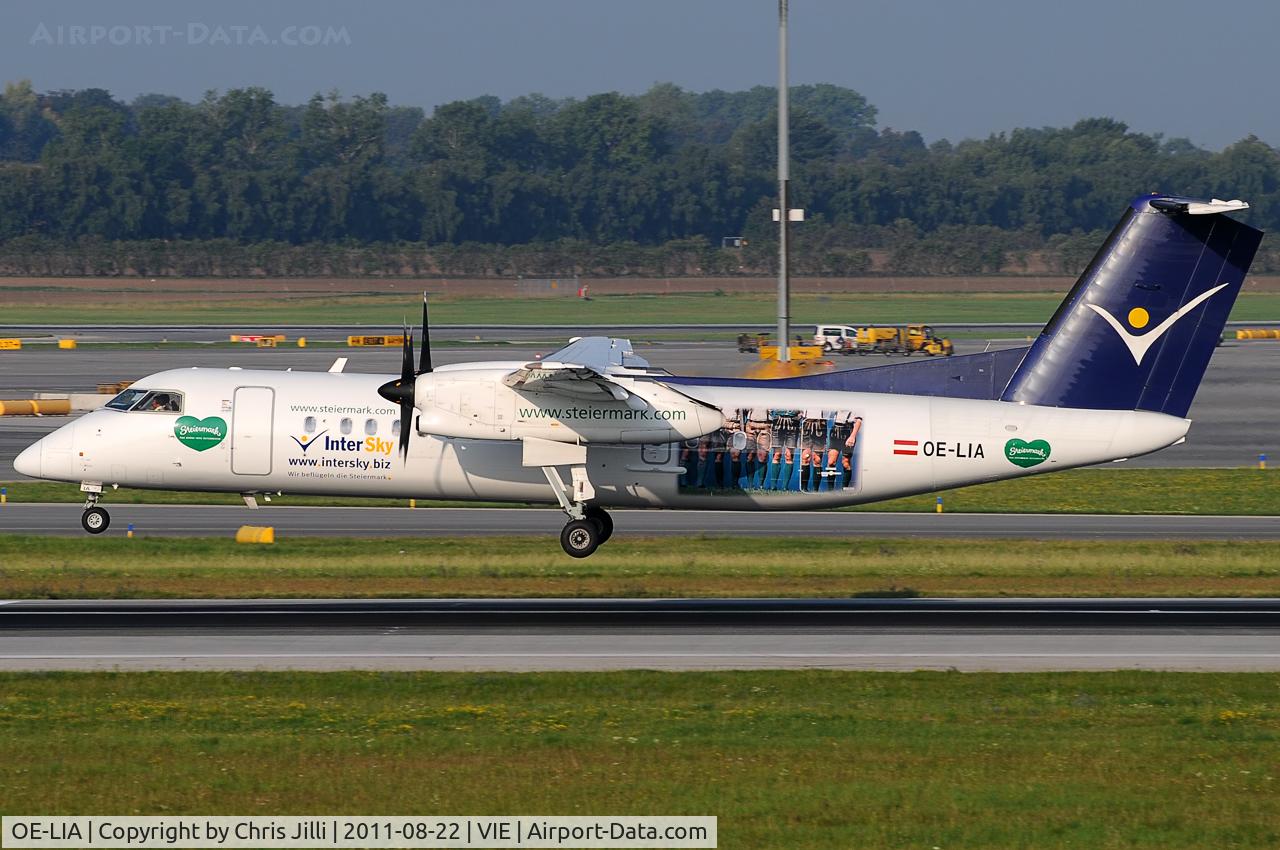 OE-LIA, 1997 De Havilland Canada DHC-8-314 Dash 8 C/N 505, InterSky