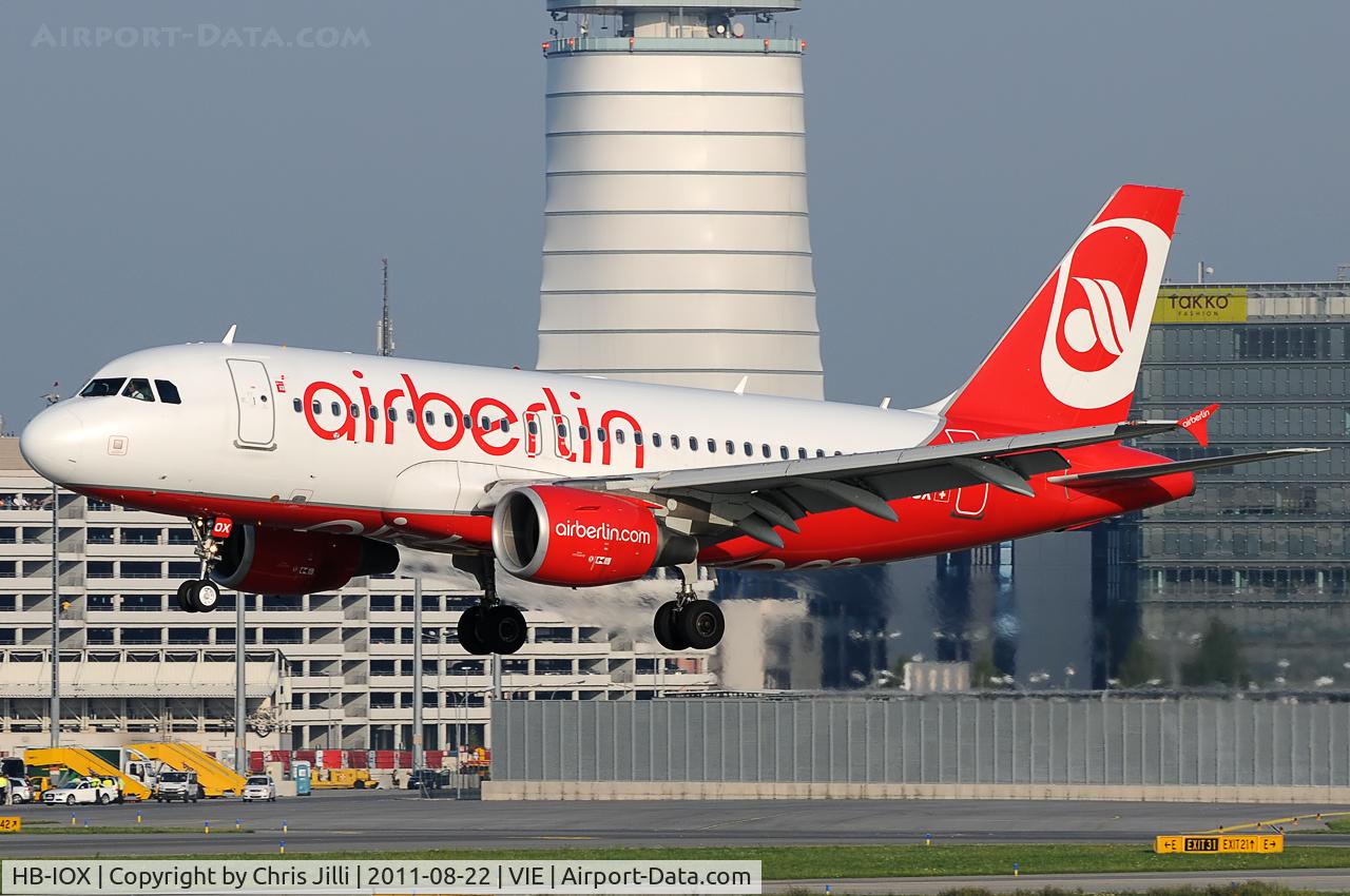 HB-IOX, 2008 Airbus A319-112 C/N 3604, Air Berlin