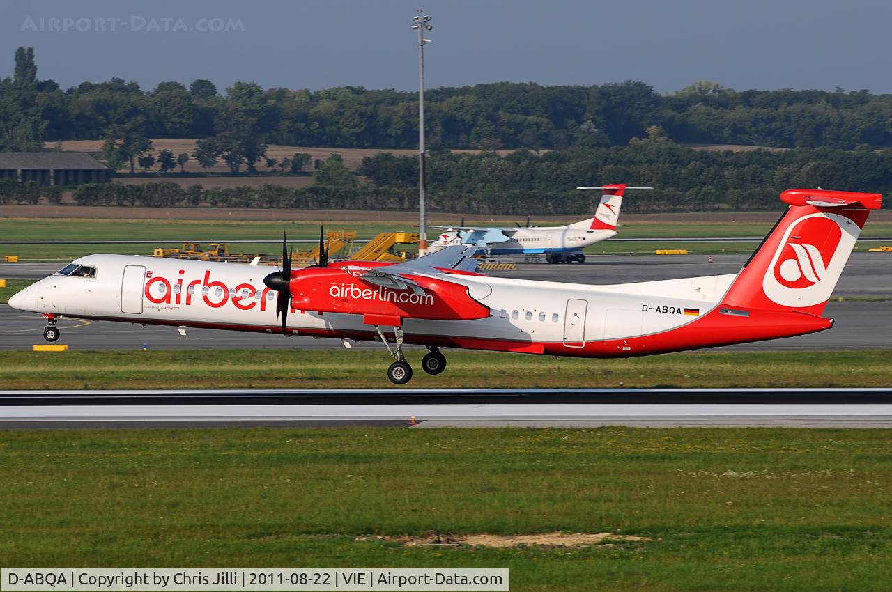 D-ABQA, 2008 De Havilland Canada DHC-8-402Q Dash 8 C/N 4223, Air Berlin