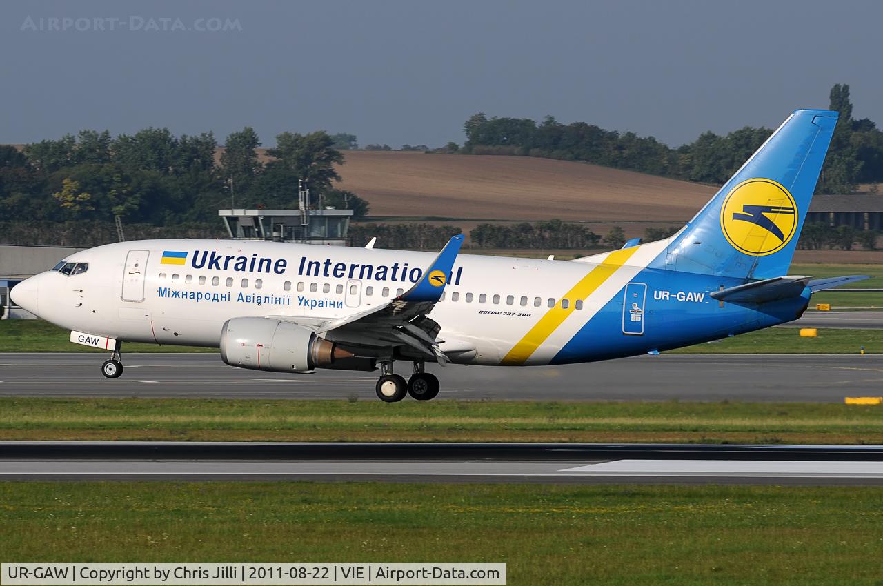 UR-GAW, 1991 Boeing 737-5Y0 C/N 24898, Ukraine International