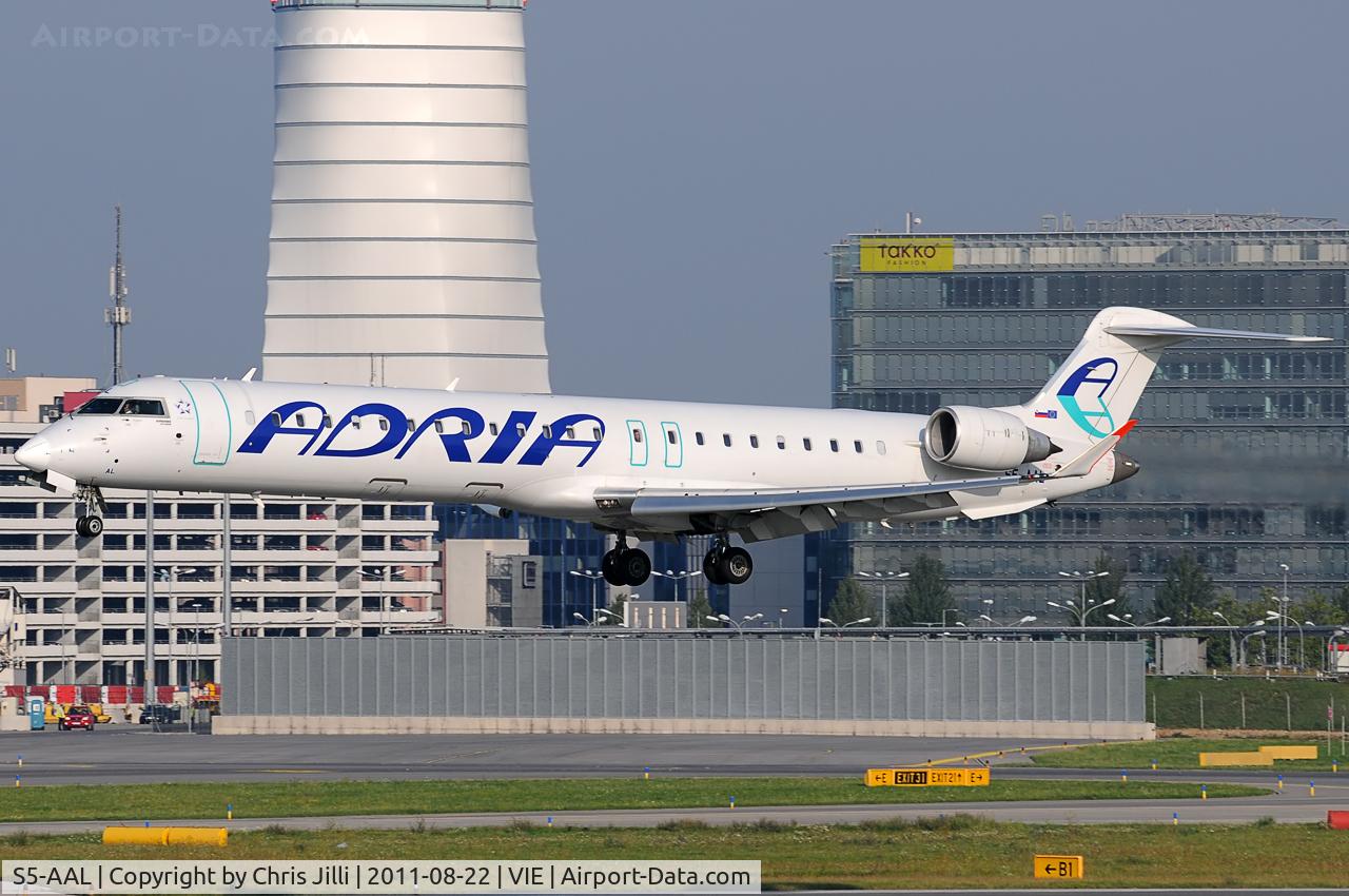 S5-AAL, 2007 Bombardier CRJ-900LR (CL-600-2D24) C/N 15129, ADRIA
