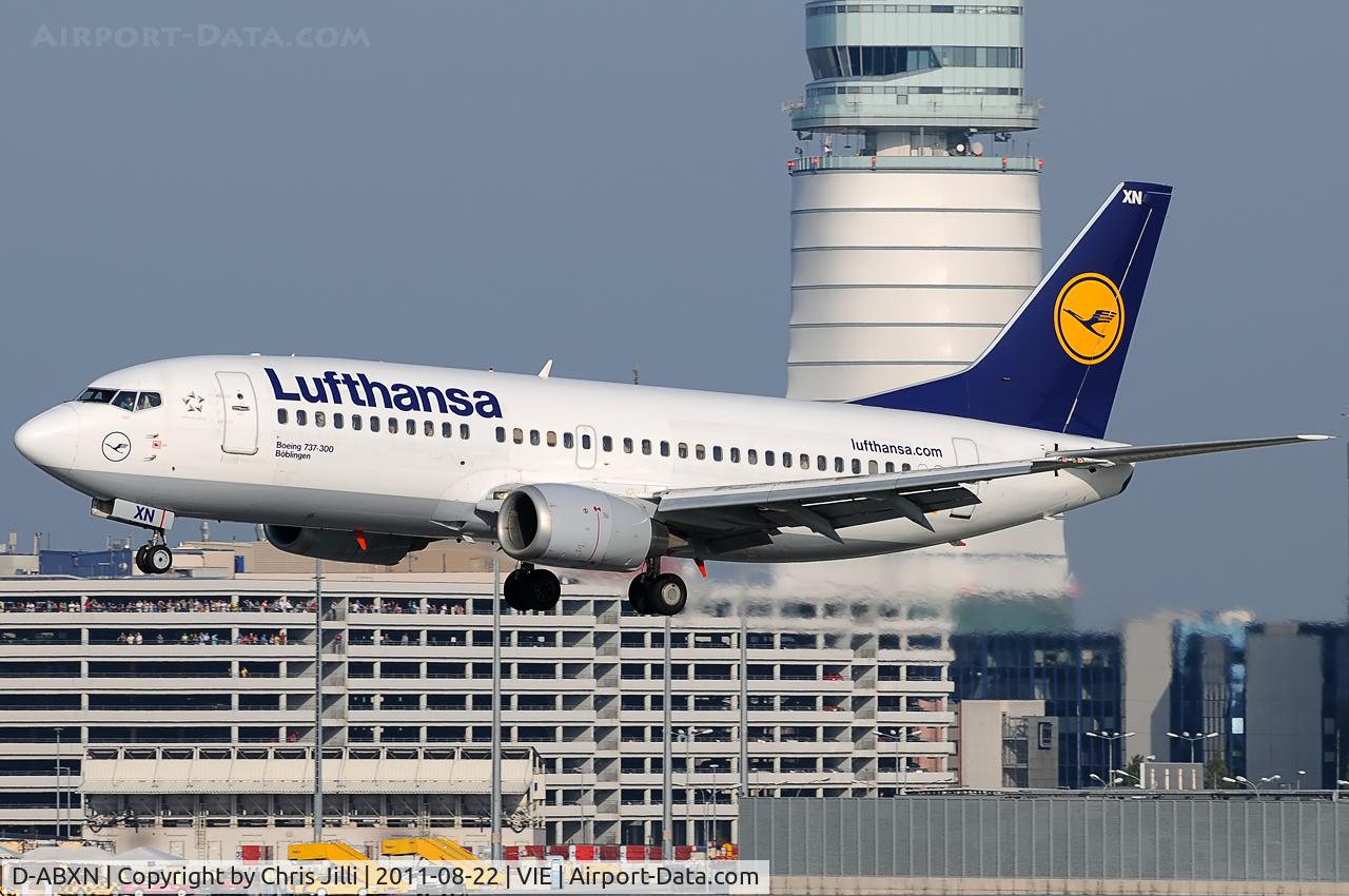 D-ABXN, 1987 Boeing 737-330 C/N 23872, Lufthansa