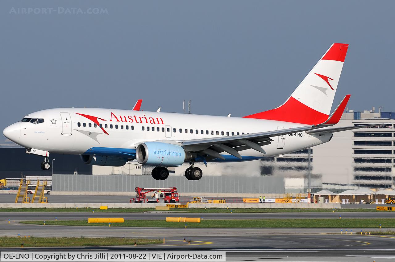 OE-LNO, 2001 Boeing 737-7Z9 C/N 30419, Austrian Airlines