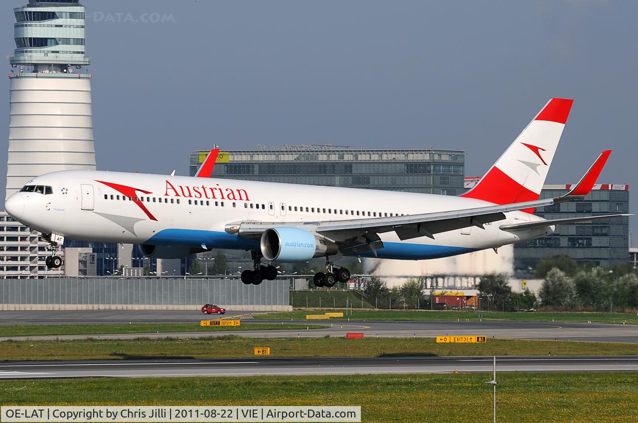 OE-LAT, 1991 Boeing 767-31A C/N 25273, Austrian Airlines