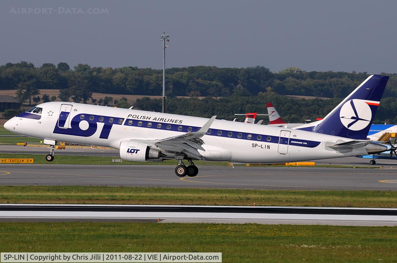 SP-LIN, 2010 Embraer 175LR (ERJ-170-200LR) C/N 17000313, LOT Polish Airlines