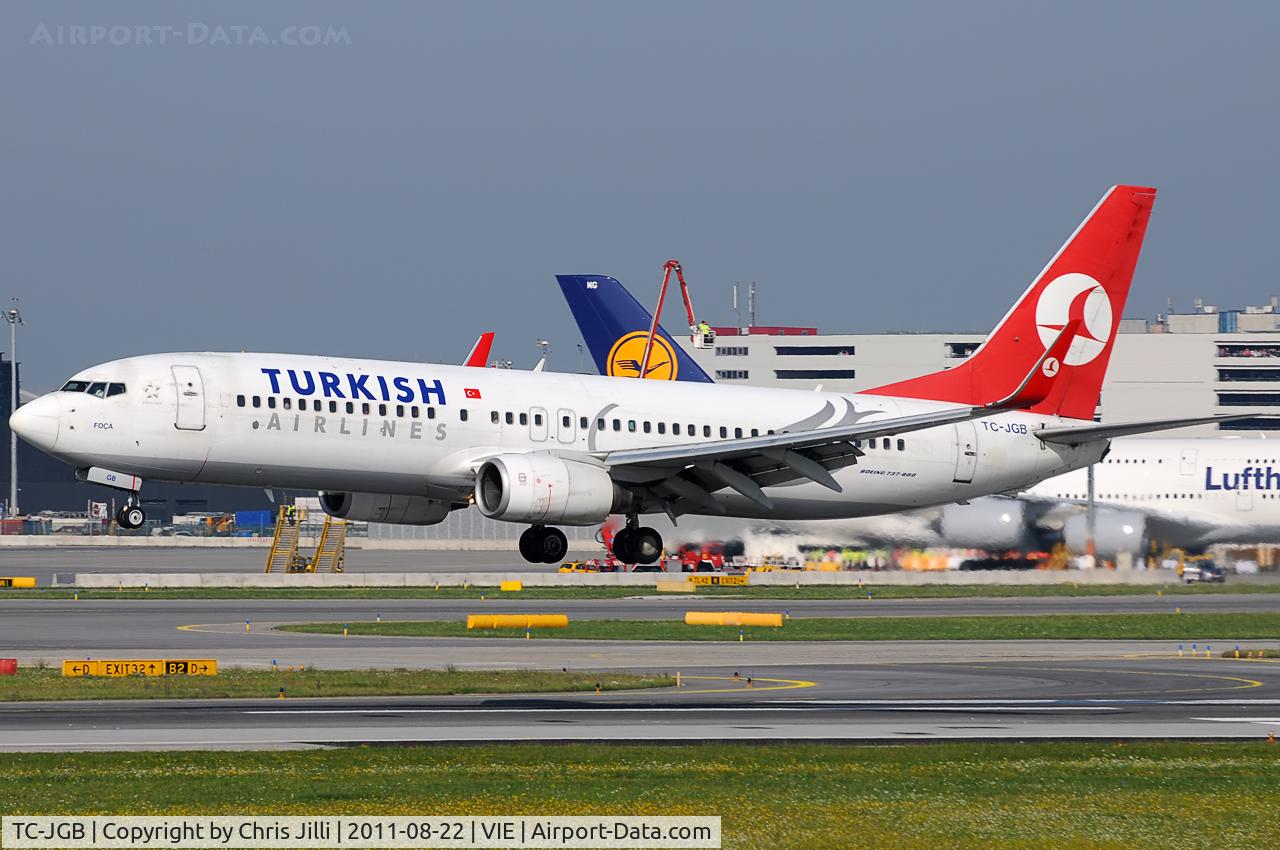 TC-JGB, 2000 Boeing 737-8F2 C/N 29786, Turkish Airlines - Türk Hava Yollari