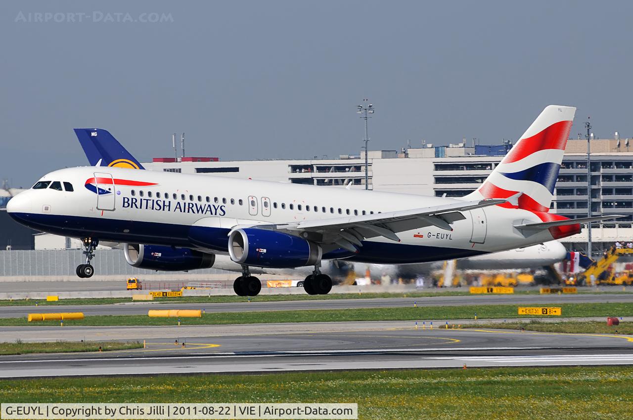 G-EUYL, 2011 Airbus A320-232 C/N 4725, British Airways