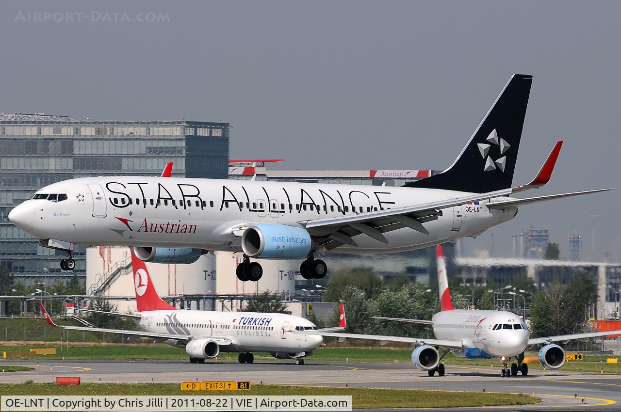 OE-LNT, 2006 Boeing 737-8Z9 C/N 33834, Austrian Airlines