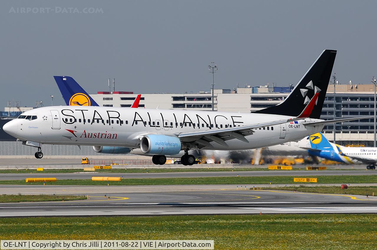OE-LNT, 2006 Boeing 737-8Z9 C/N 33834, Austrian Airlines