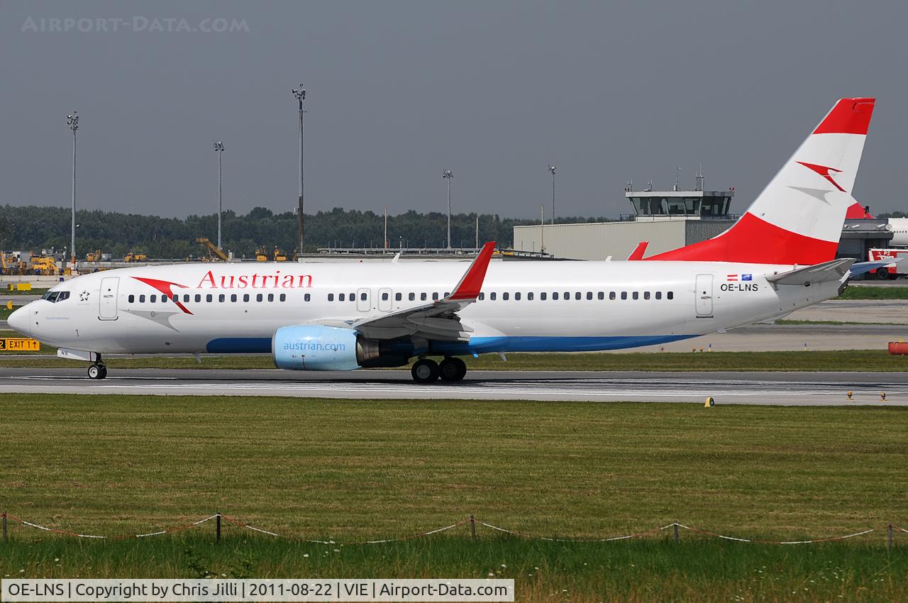 OE-LNS, 2005 Boeing 737-8Z9 C/N 34262, Austrian Airlines