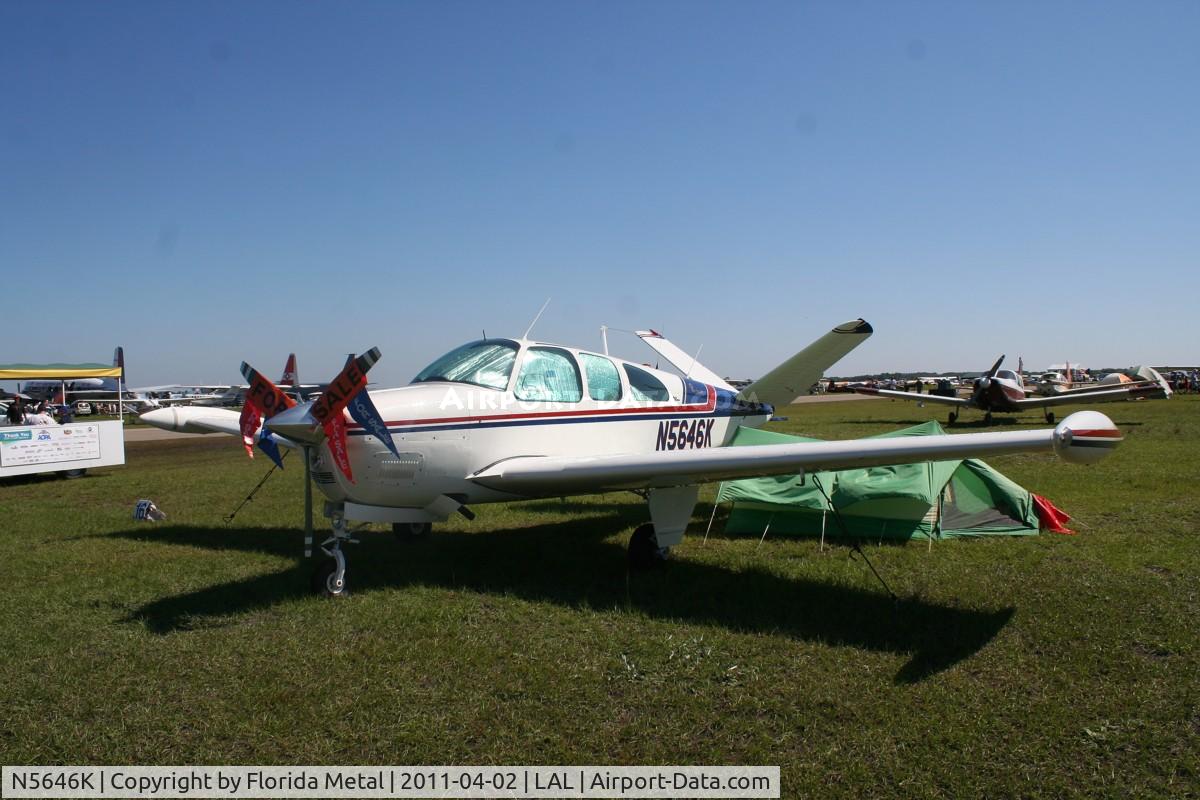 N5646K, 1964 Beech P35 Bonanza C/N D-7309, Beech 35