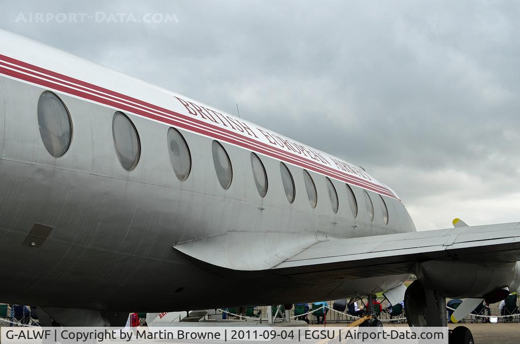 G-ALWF, 1952 Vickers Viscount 701 C/N 005, SHOT AT DUXFORD
