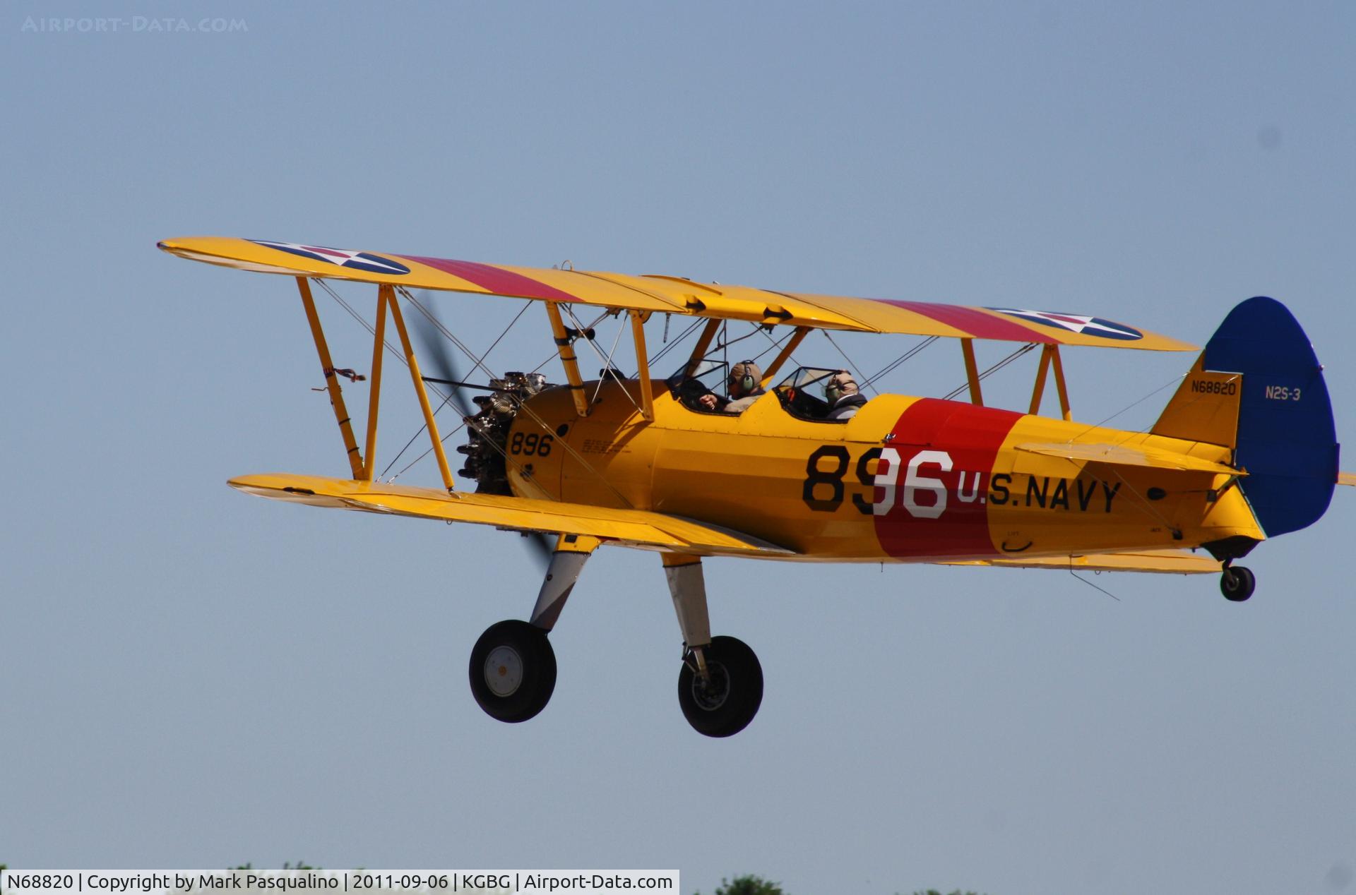 N68820, 1944 Boeing A75N1(PT17) C/N 75-5350, Stearman