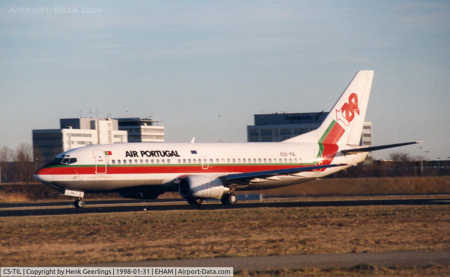 CS-TIL, 1992 Boeing 737-382 C/N 25162, Air Portugal