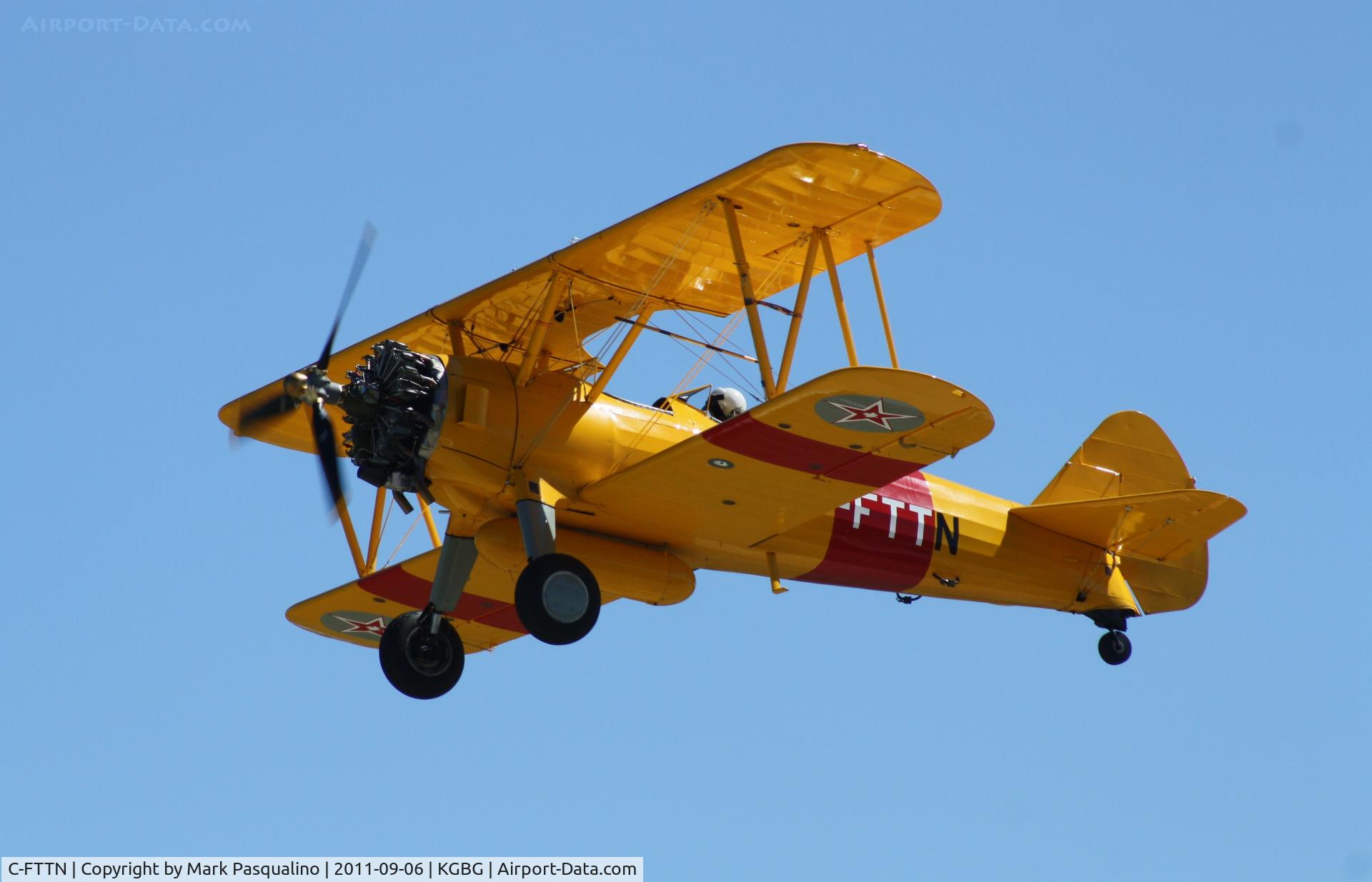 C-FTTN, 2009 Stearman PT-14 C/N 202002, Stearman