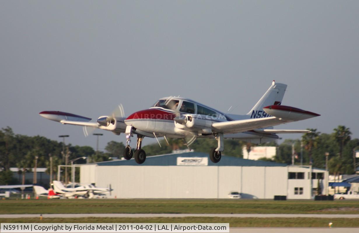 N5911M, 1970 Cessna 310P C/N 310P0211, Cessna 310