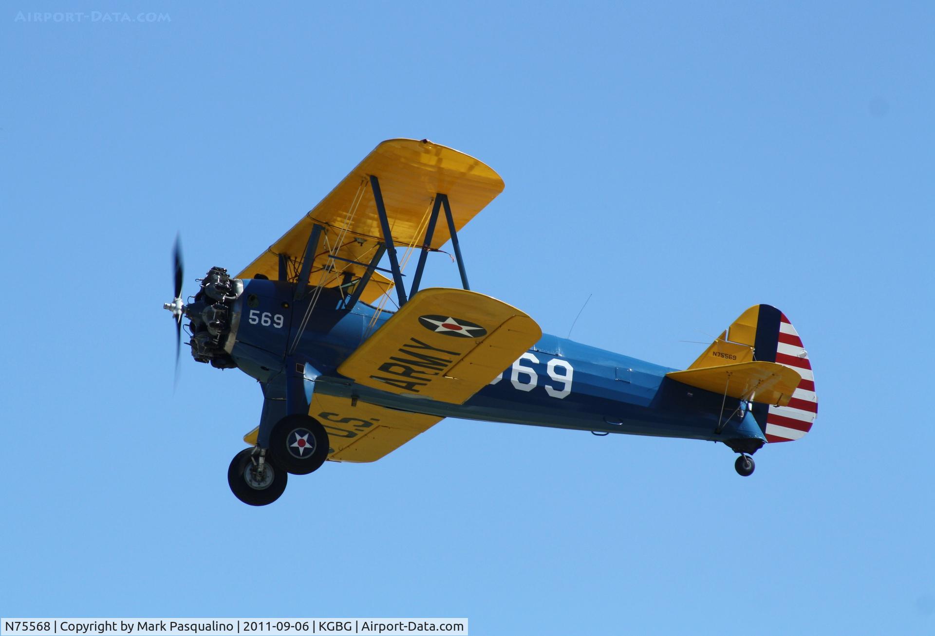 N75568, 1947 Boeing A75L300 C/N 75-4911, Stearman