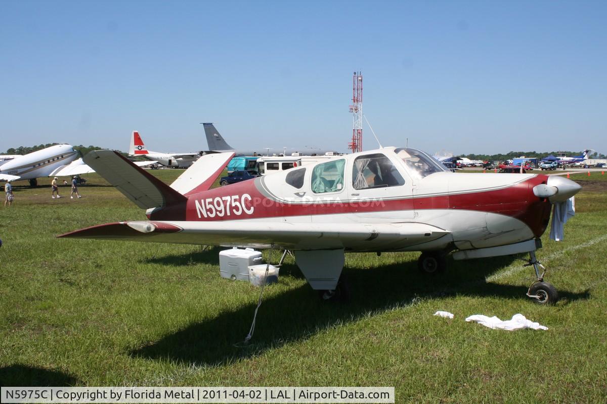 N5975C, 1952 Beech C35 Bonanza Bonanza C/N D-3327, Beech C35