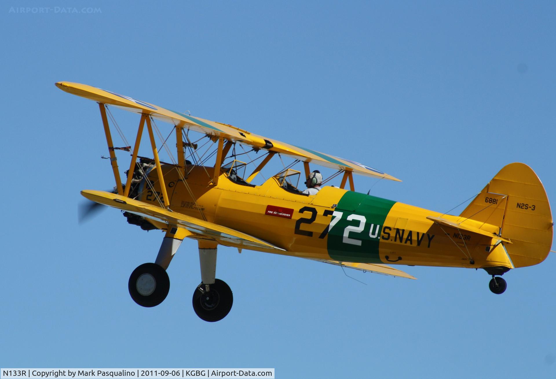 N133R, 1942 Boeing B75N1 C/N 75-6881, Stearman