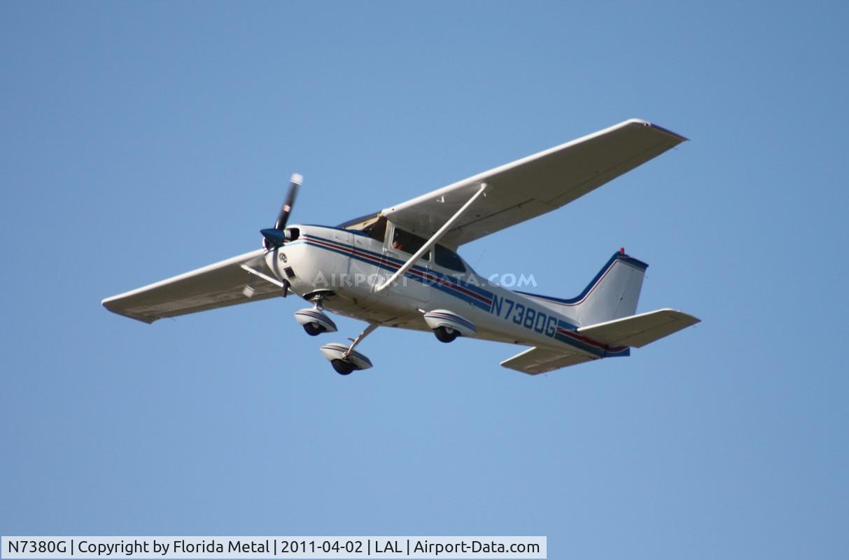 N7380G, 1970 Cessna 172K Skyhawk C/N 17259080, C172K
