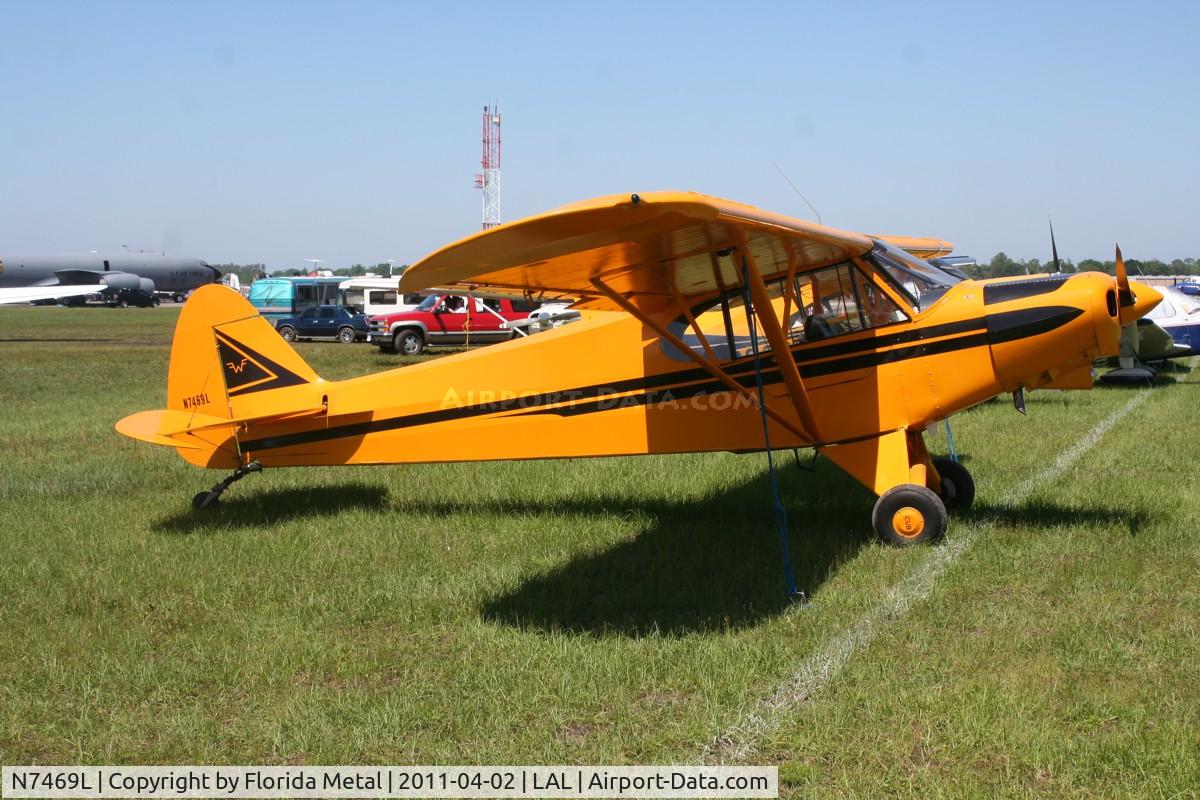 N7469L, 1974 Piper PA-18-150 Super Cub C/N 18-7509065, Piper 18