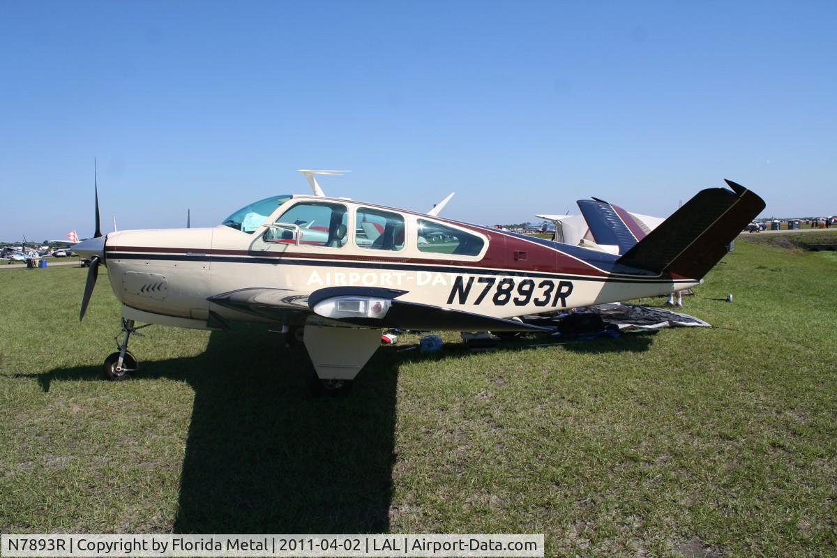 N7893R, 1969 Beech V35A Bonanza C/N D-8945, Beech V35