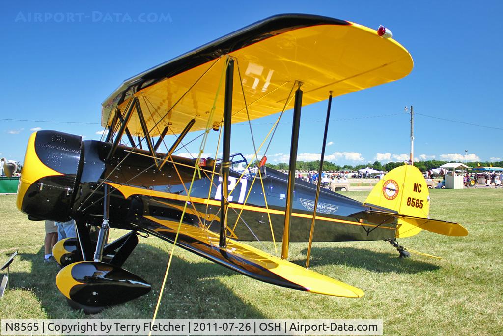 N8565, 1929 Waco ATO C/N A-83, At 2011 Oshkosh