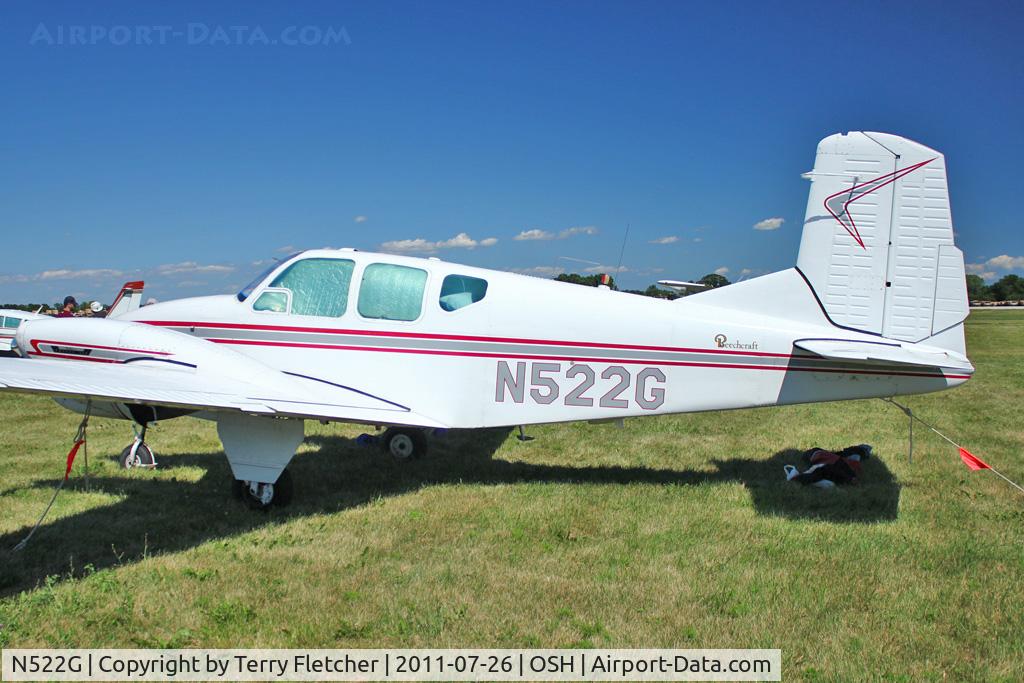 N522G, 1958 Beech 95 C/N TD-80, At 2011 Oshkosh