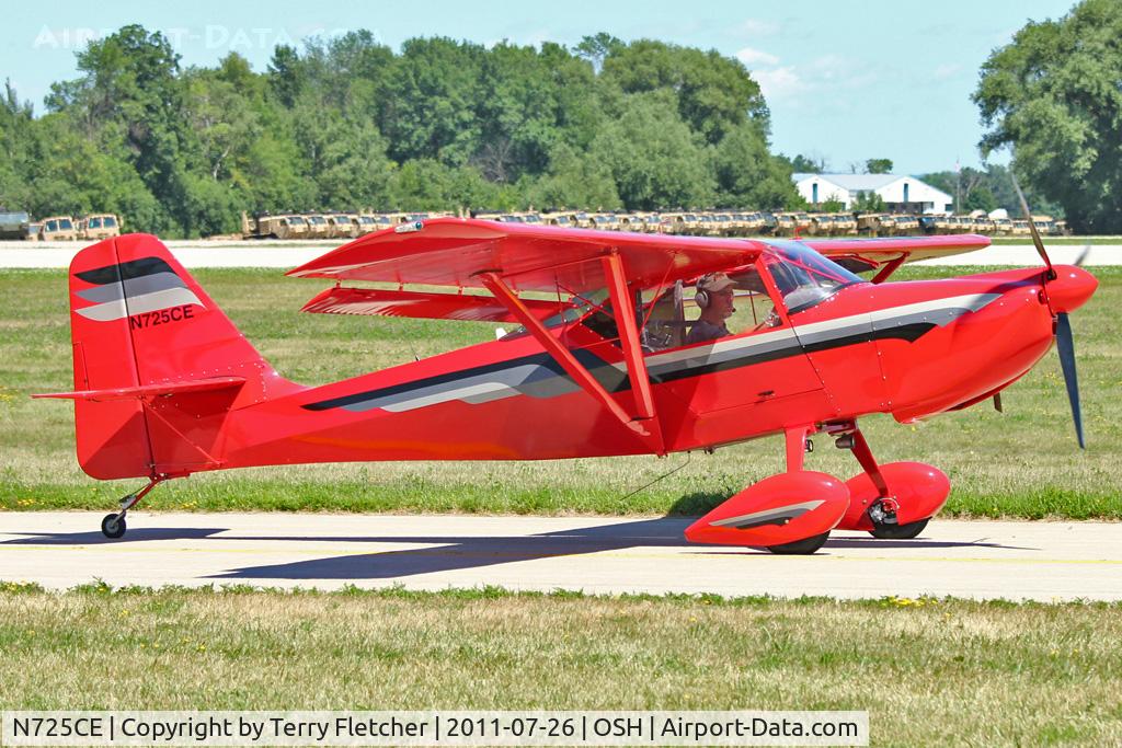 N725CE, Skystar Kitfox Sport C/N SP0206006, At 2011 Oshkosh