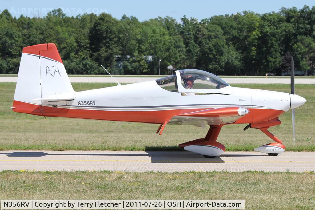 N356RV, 2007 Vans RV-7A C/N 70078, At 2011 Oshkosh