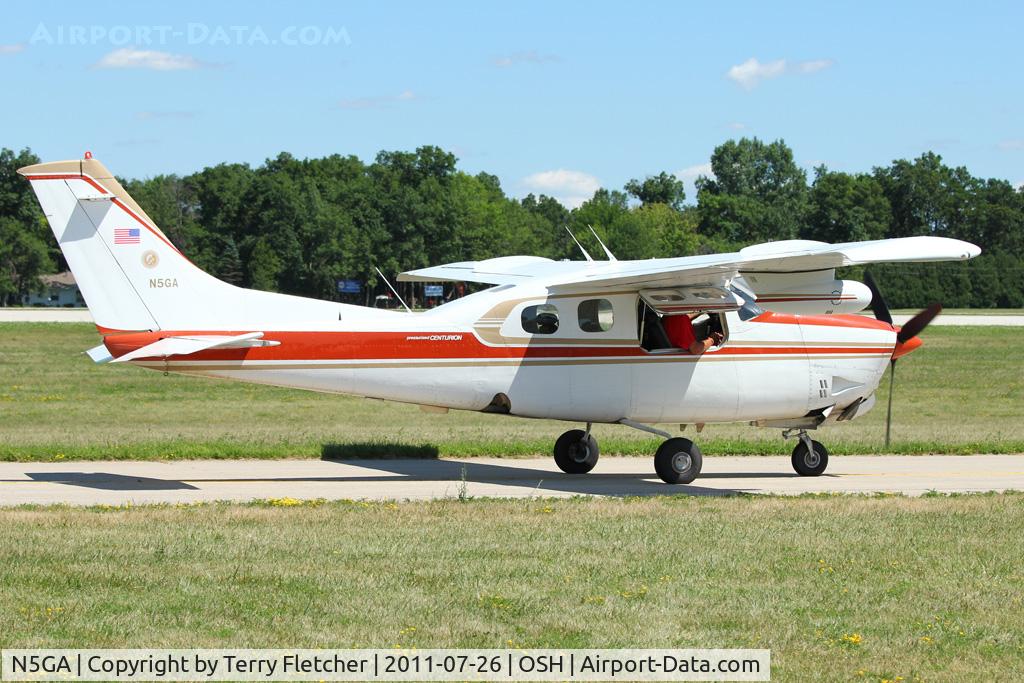 N5GA, 1978 Cessna P210N Pressurised Centurion C/N P21000189, At 2011 Oshkosh