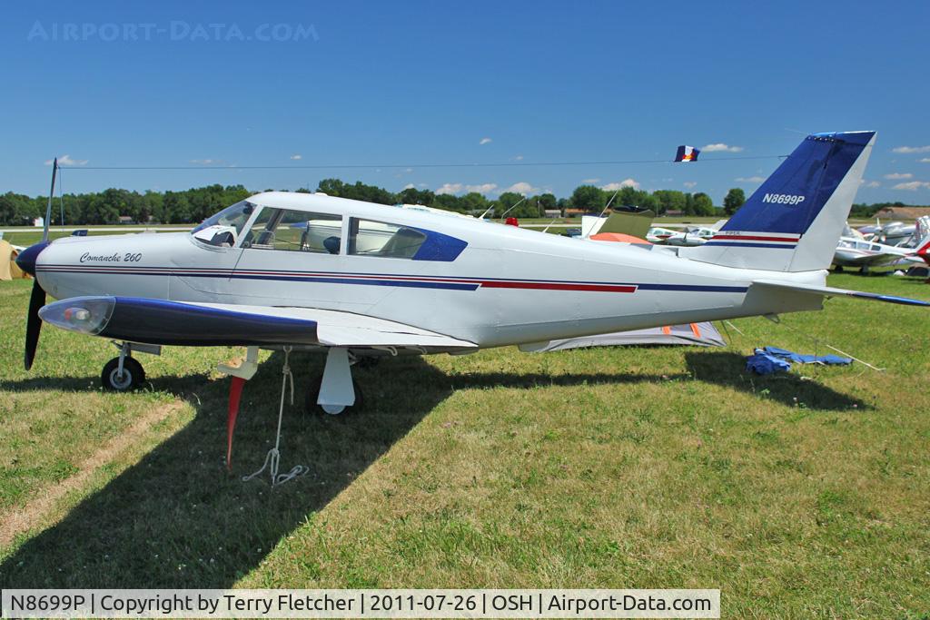 N8699P, 1964 Piper PA-24-260 Comanche C/N 24-4097, At 2011 Oshkosh