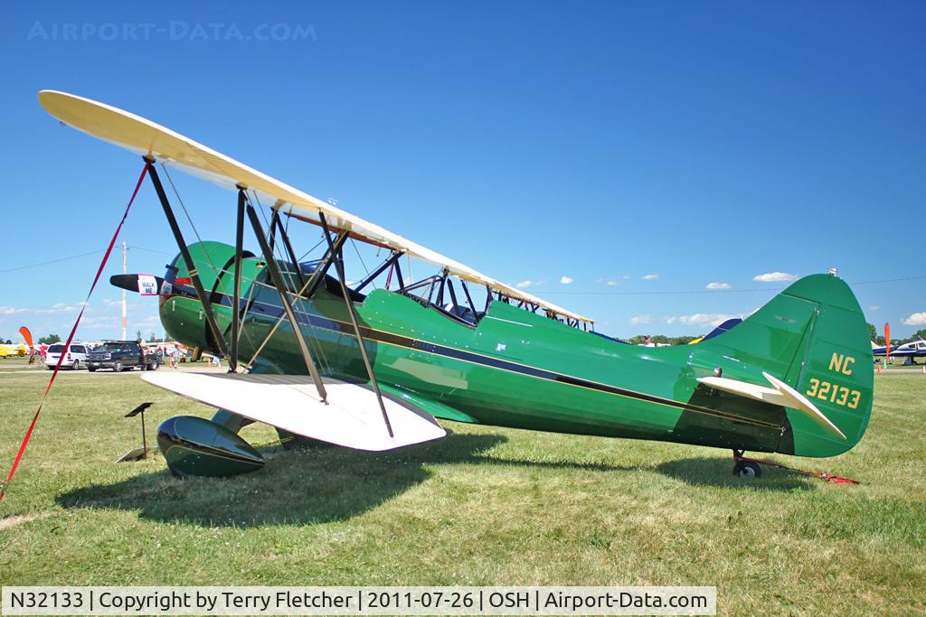 N32133, 1941 Waco UPF-7 C/N 5765, At 2011 Oshkosh