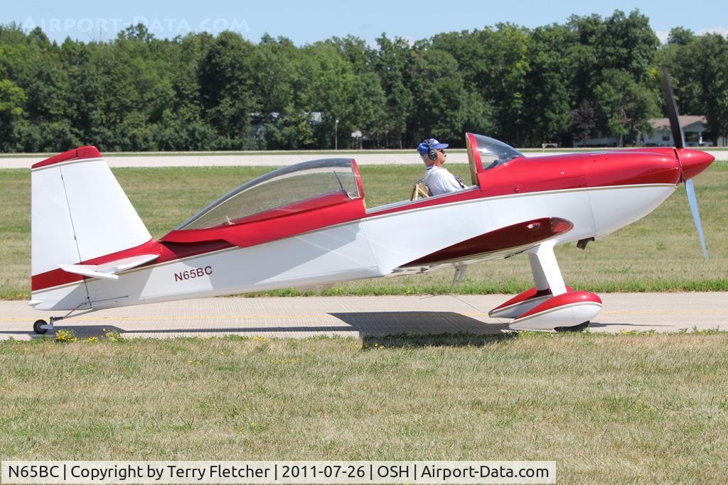 N65BC, 1999 Vans RV-8 C/N 80300, At 2011 Oshkosh