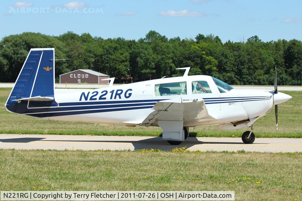 N221RG, 1977 Mooney M20J 201 C/N 24-0192, At 2011 Oshkosh