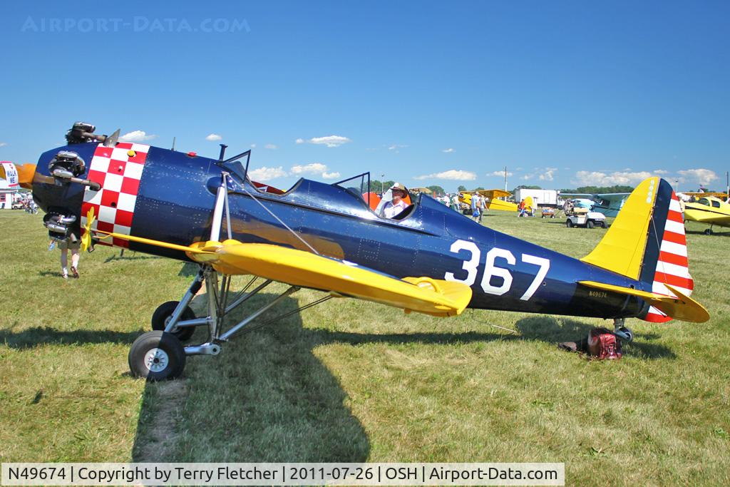 N49674, 1941 Ryan Aeronautical ST3KR C/N 1396, At 2011 Oshkosh