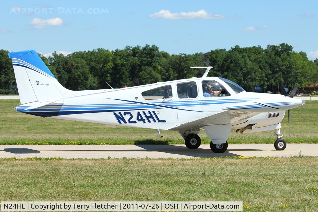N24HL, 1976 Beech F33A Bonanza C/N CE-660, At 2011 Oshkosh