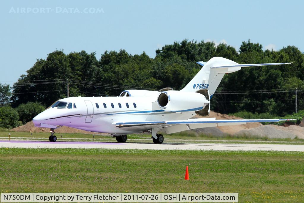 N750DM, 2001 Cessna 750 Citation X C/N 750-0146, At 2011 Oshkosh