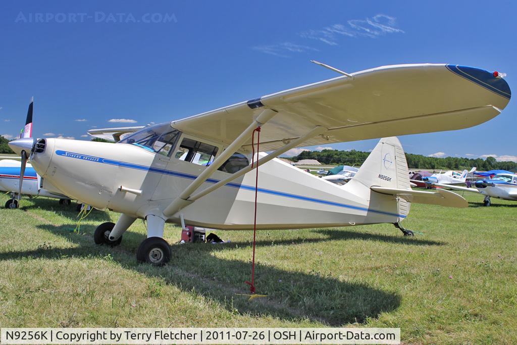 N9256K, 1947 Stinson 108-2 Voyager C/N 108-2256, At 2011 Oshkosh