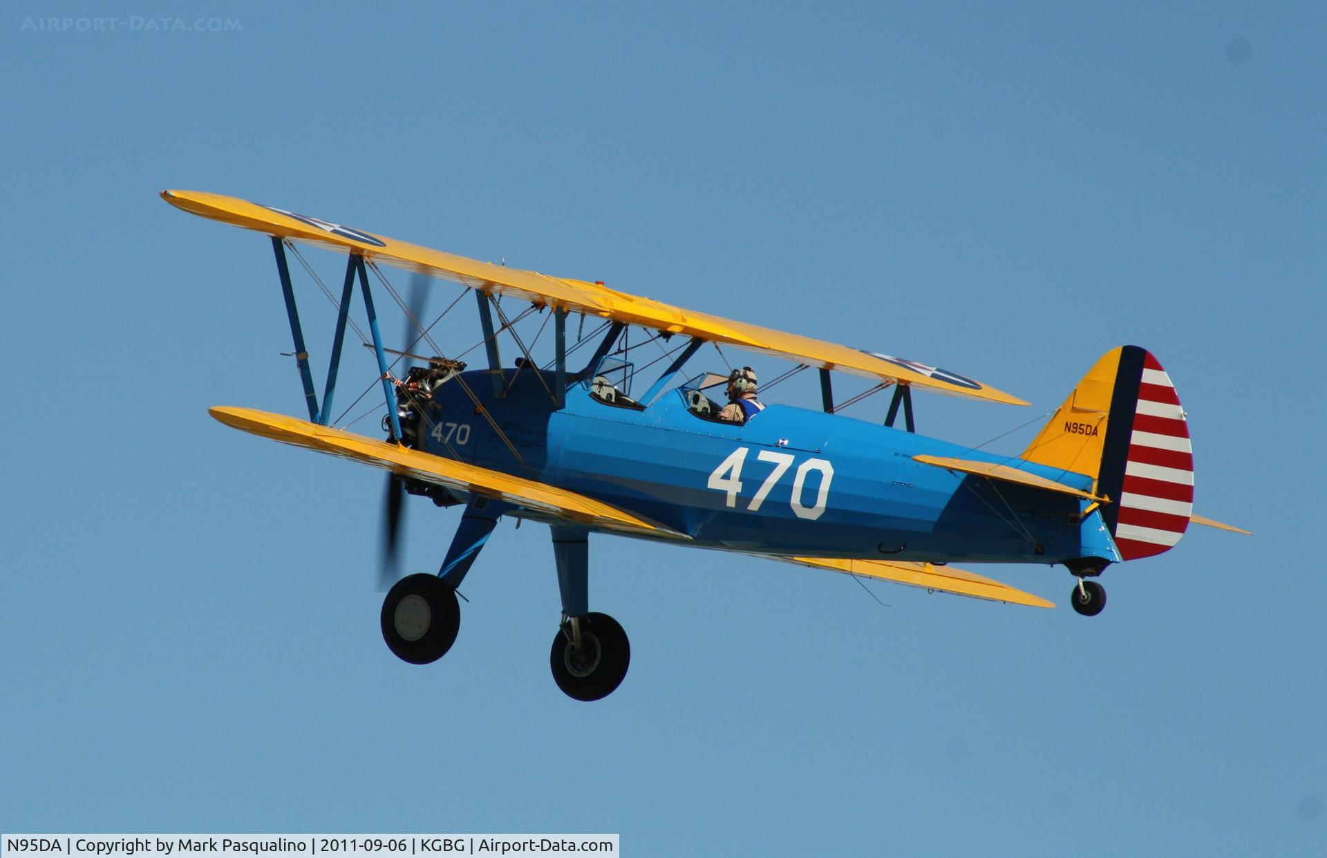 N95DA, 1942 Boeing A75N1 C/N 75-1570, Stearman