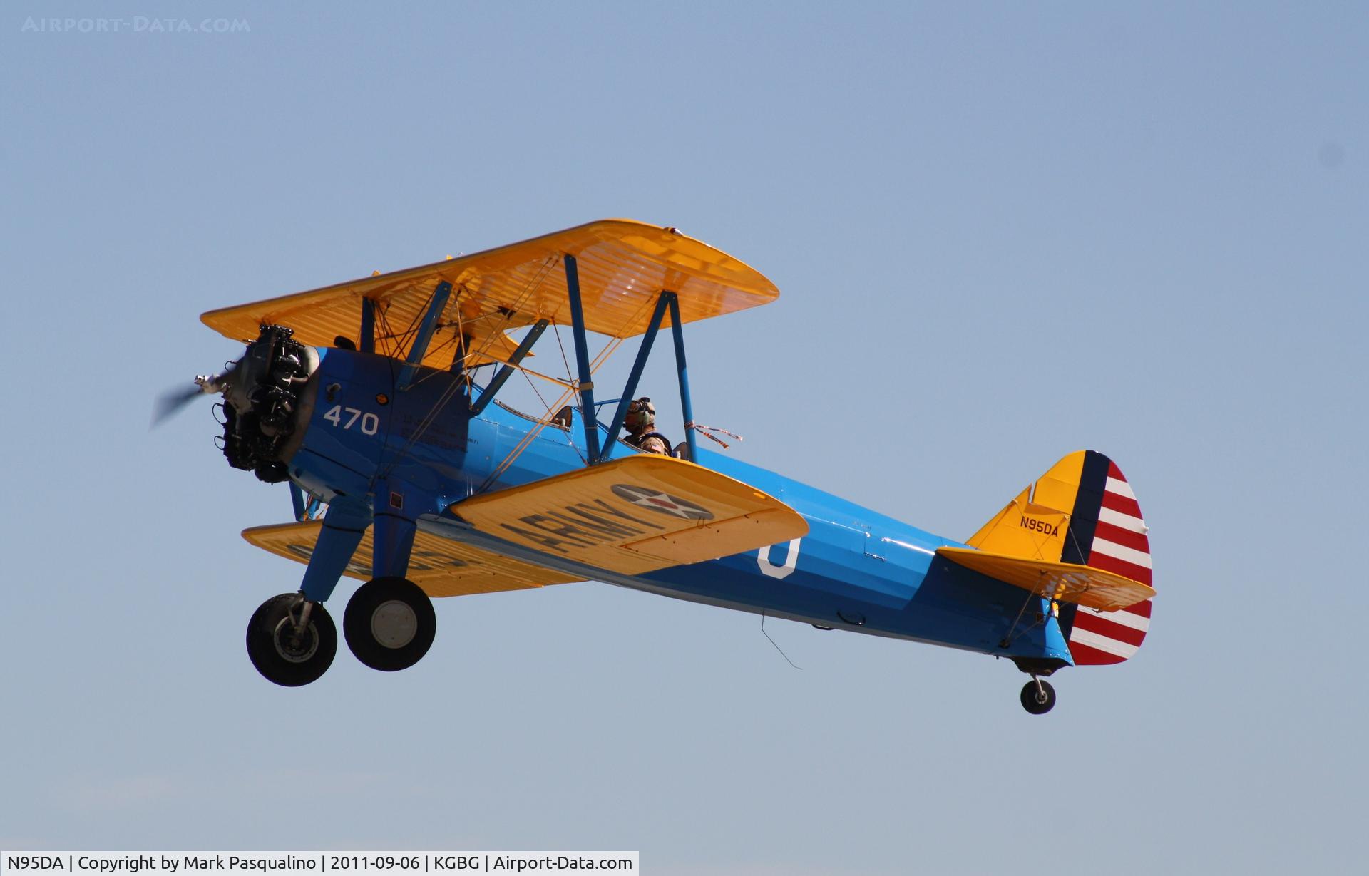 N95DA, 1942 Boeing A75N1 C/N 75-1570, Stearman