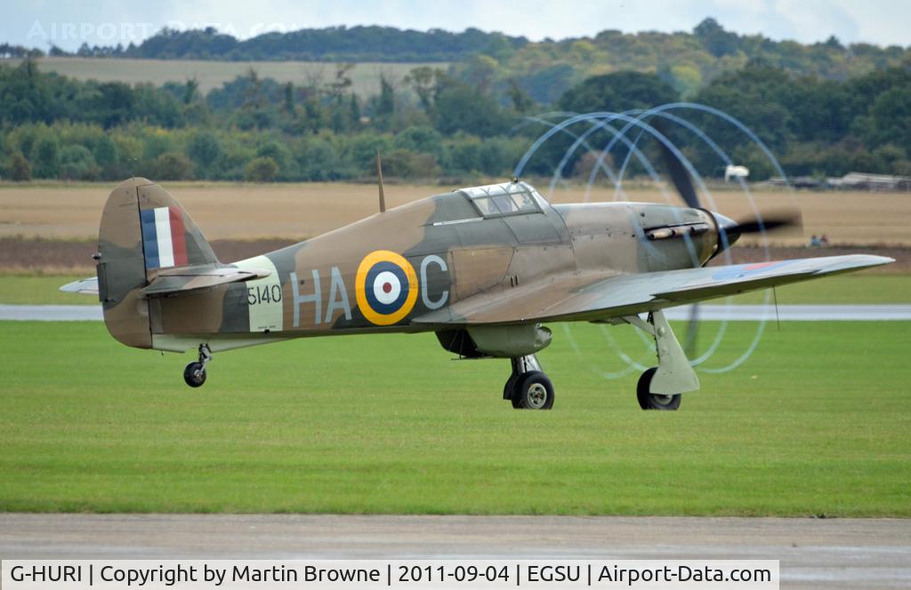 G-HURI, 1942 Hawker (CCF) Hurricane Mk12A C/N 72036, PICTURE WITHOUT WORDS