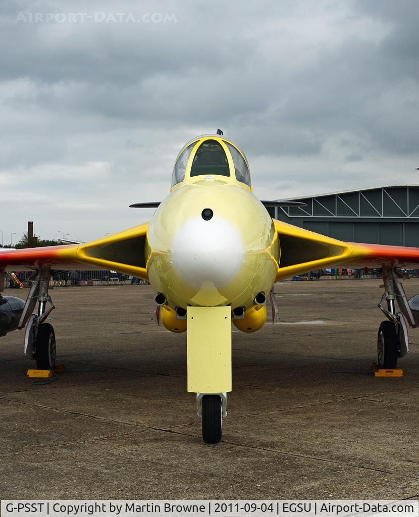 G-PSST, 1959 Hawker Hunter F.58A C/N HABL-003115, SHOT ON A MISERABLE DAY AT DUXFORD