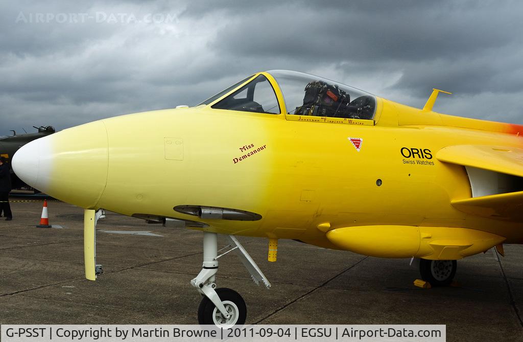 G-PSST, 1959 Hawker Hunter F.58A C/N HABL-003115, SHOT ON A MISERABLE DAY AT DUXFORD