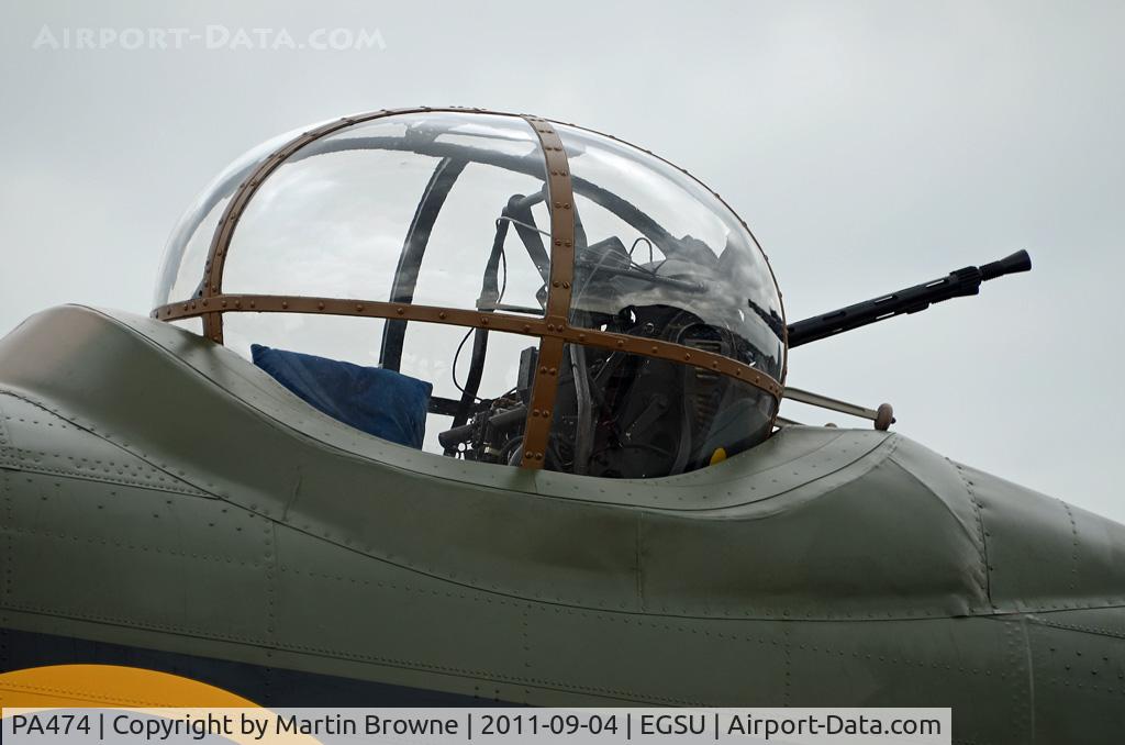 PA474, 1945 Avro 683 Lancaster B1 C/N VACH0052/D2973, MID UPPER TURRET