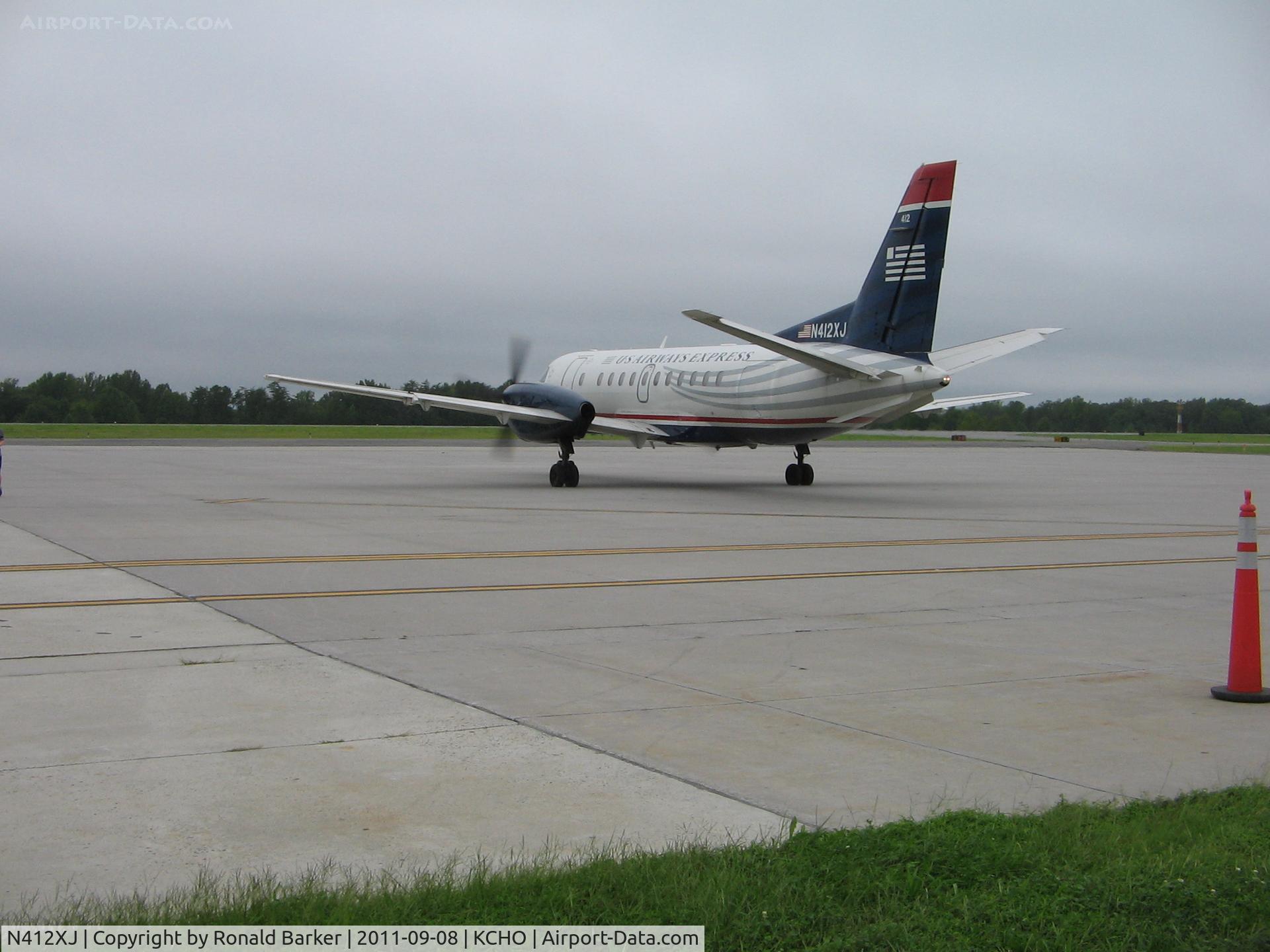 N412XJ, Saab 340B C/N 340B-412, CHO, VA