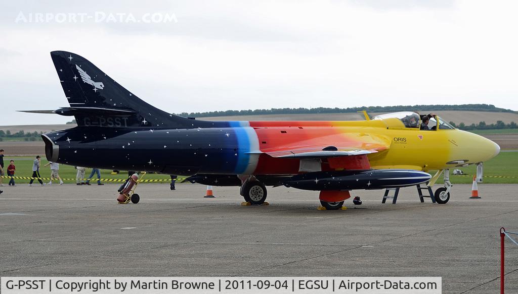 G-PSST, 1959 Hawker Hunter F.58A C/N HABL-003115, SHOT AT DUXFORD