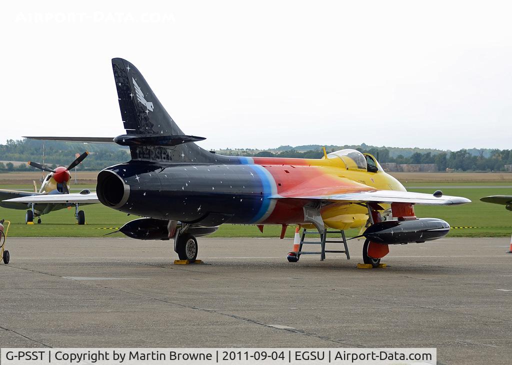 G-PSST, 1959 Hawker Hunter F.58A C/N HABL-003115, SHOT AT DUXFORD