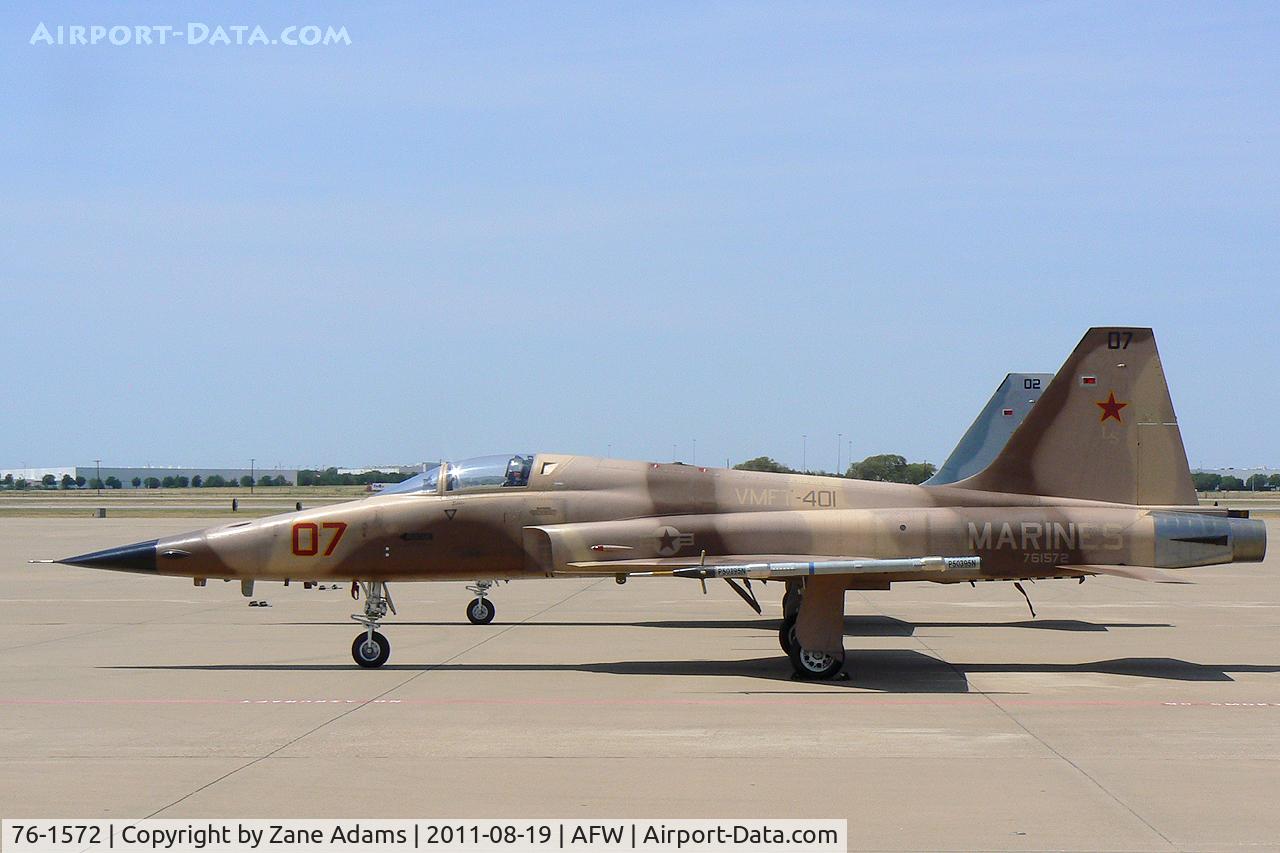 76-1572, 1976 Northrop F-5E Tiger II C/N L.1047, At Alliance Airport - Fort Worth, TX