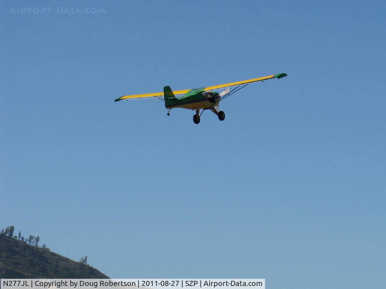 N277JL, 1991 Denney Kitfox Model 1 C/N 122, 1991 Lawrence KITFOX, Rotax, takeoff climb Rwy 22